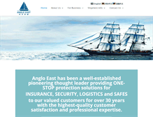 Tablet Screenshot of angloeast.com.hk